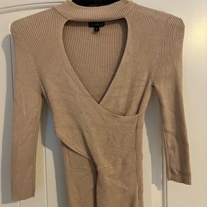 Tan sweater